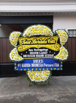 Papan Bunga Duka di Saparua